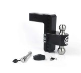 Weigh Safe 180 Hitch 8in Drop Hitch & 2.5in Shank (10K/18.5K GTWR) w/WS05 - Black Cerakote thumbnail 3