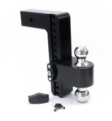 Weigh Safe 180 Hitch 10in Drop Hitch & 2.5in Shank (10K/18.5K GTWR) w/WS05 - Black Cerakote thumbnail 2