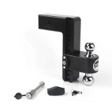 Weigh Safe 180 Hitch 10in Drop Hitch & 3in Shank (10K/21K GTWR) w/WS05 - Black Cerakote thumbnail 3