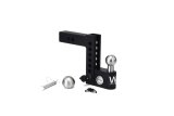 Weigh Safe Aero Hitch 10in Drop Hitch & 2in Shank (10K/12.5K GTWR) - Steel thumbnail 1