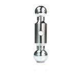 Weigh Safe 180 Hitch 1-7/8in x 2in Combo Ball (7.5K/10K GTWR) - Chrome-Plated Steel thumbnail 1