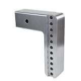 Weigh Safe Drawbar Only 8in Drop & 3in Shank (21K GTWR) - Aluminum thumbnail 1