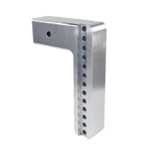 Weigh Safe Drawbar Only 10in Drop & 3in Shank (21K GTWR) - Aluminum thumbnail 1