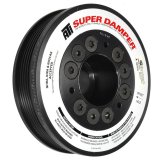 ATI Damper - 5.67in - Alum - 6/4 Grv - 25 Percent UD - No A/C - LS1/2/3/6 - 97-13 Y Body - 3 Ring thumbnail 1