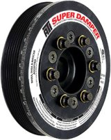 ATI Damper - 6.325in - Alum - Ford SB & 6 Cyl - 4 Bolt OEM - 4in Long - B Timing - 562G Hub - 3 Ring thumbnail 2