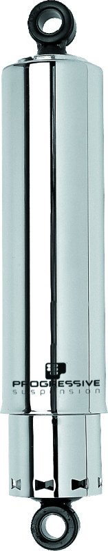 Progressive Harley-Davidson 412 Series Shocks 13.5in - Chrome thumbnail 2