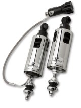Progressive 00-17 Harley-Davidson Softail 422 Series Shocks w/RAP Heavy Duty - Chrome thumbnail 1