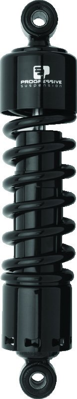 Progressive Harley-Davidson 412 Series Shocks 13.5in - Black thumbnail 2