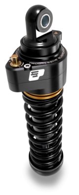 Progressive Harley Ultra Touring-QPS 944 Series Shocks, 13in, 12in Ride Height Standard - Black/Gold thumbnail 2