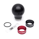 Cobb Subaru 6-Speed Weighted COBB Shift Knob - Black (Incl. Both Red + Blk Collars) thumbnail 2