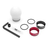 Cobb 12-16 FR-S / 2012+ BRZ / 2017+ GR86 / Focus ST+RS / Fiesta ST Short Weighted COBB Knob - White thumbnail 2