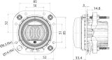 Hella 90mm L4060 LED High Beam / Driving Lamp Module thumbnail 6