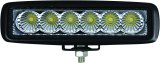 Hella Value Fit Mini 6in LED Light Bar - Flood Beam Pedestal thumbnail 1