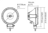 Hella Value Fit 7in Light - 30W Round Spot Beam - LED thumbnail 8