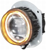 Hella 90mm LED L4060 High Beam Module w/ Indicator w/o Pulse Generator thumbnail 4