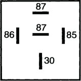 Hella Relay 12V 40A SPST D87 Bkt thumbnail 3