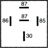 Hella Relay 12V 40A SPST D87 Bkt thumbnail 4