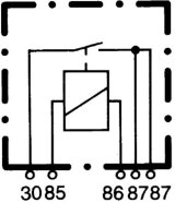 Hella Relay 12V 40A SPST D87 Bkt thumbnail 6