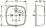 Hella 2578 Stop / Turn / Tail / License Plate Lamp thumbnail 4