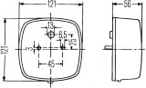 Hella 2578 Stop / Turn / Tail / License Plate Lamp thumbnail 5