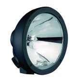 Hella Rallye 4000 Compact Black Driving Lamp w/ Bulb and Stone Shield thumbnail 3