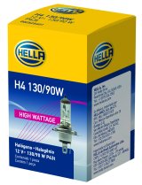 Hella H4 12V 130/90W Halogen Headlight Bulb - Universal thumbnail 5