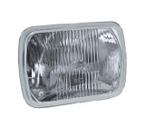 Hella Vision Plus 8in x 6in Sealed Beam Conversion Headlamp - Single Lamp thumbnail 1