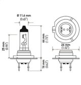 Hella Halogen H7 Bulb thumbnail 6