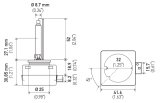 Hella Xenon D1S Bulb PK32d-2 85V 35W 4300k thumbnail 8