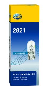 Hella Universal Clear T3.25 Incandescent 12V 3W Bulb (MOQ 10) thumbnail 4