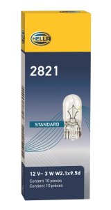 Hella Universal Clear T3.25 Incandescent 12V 3W Bulb (MOQ 10) thumbnail 5