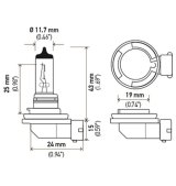 Hella Bulb H11 12V 55W PGJ19-2 T4 LONG LIFE thumbnail 3