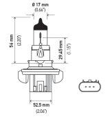 Hella Bulb H13 9008 12V 100/80W XEN WHT XB (2) thumbnail 5