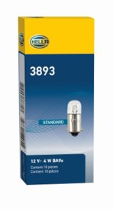 Hella Bulb 3893 12V 4W BA9s T2.75 thumbnail 4