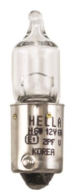 Hella Bulb H6W 12V 6W BAX9s T2.75 thumbnail 2