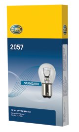 Hella Bulb 2057 12V 27/7W BAY15d S8 thumbnail 4