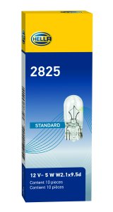 Hella Bulb 2825 12V 5W 4CP W2.1x9.5d T3.25 thumbnail 5