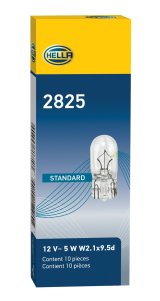 Hella Bulb 2825 12V 5W 4CP W2.1x9.5d T3.25 thumbnail 6