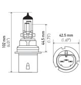 Hella Bulb 9004/HB1 12V 65/45W P29T T4.6 thumbnail 6
