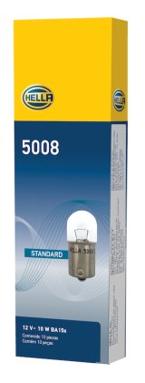 Hella Bulb 5008 12V 10W BA15s B6 thumbnail 6