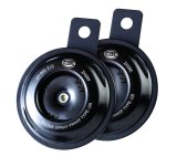 Hella Horn Kit Bx Blk Disc Mcycle 12V Univ thumbnail 2