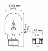 Hella Bulb 158 12V 3W W21X95D T325 Dot (2) thumbnail 8