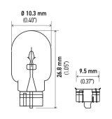 Hella Bulb 168 12V 5W 3Cp W21X95D T325 (2) thumbnail 6