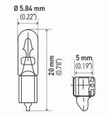Hella Bulb 2721 12V 12W W2X46D T15 (2) thumbnail 7