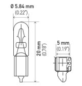 Hella Bulb 2723 12V 23W W2X46D T15 thumbnail 8