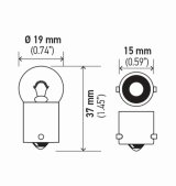Hella Bulb 5007 12V 5W Ba15S B6 (2) thumbnail 6