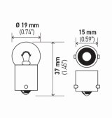 Hella Bulb 5007 12V 5W Ba15S B6 (2) thumbnail 7