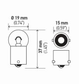 Hella Bulb 5007 12V 5W Ba15S B6 (2) thumbnail 8
