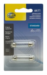 Hella Bulb 6411 12V 10W Sv858 T325 10X41(2) thumbnail 4