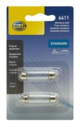 Hella Bulb 6411 12V 10W Sv858 T325 10X41(2) thumbnail 5
